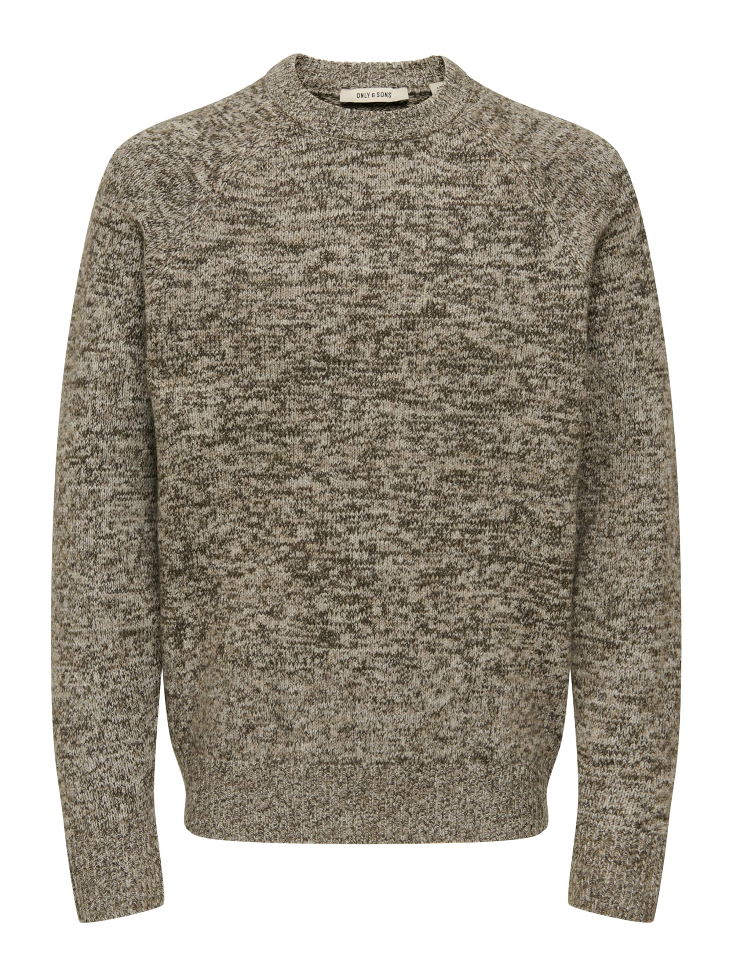 Only & Sons Sweater 'ONSBERNO' in Grey: front