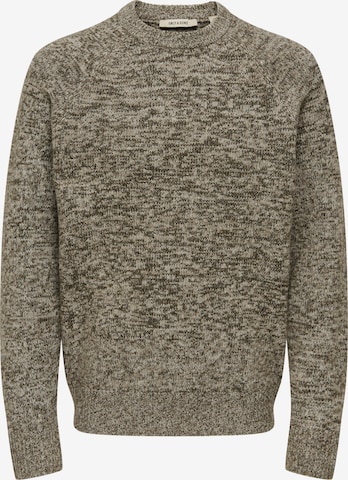Pullover 'ONSBERNO' di Only & Sons in grigio: frontale