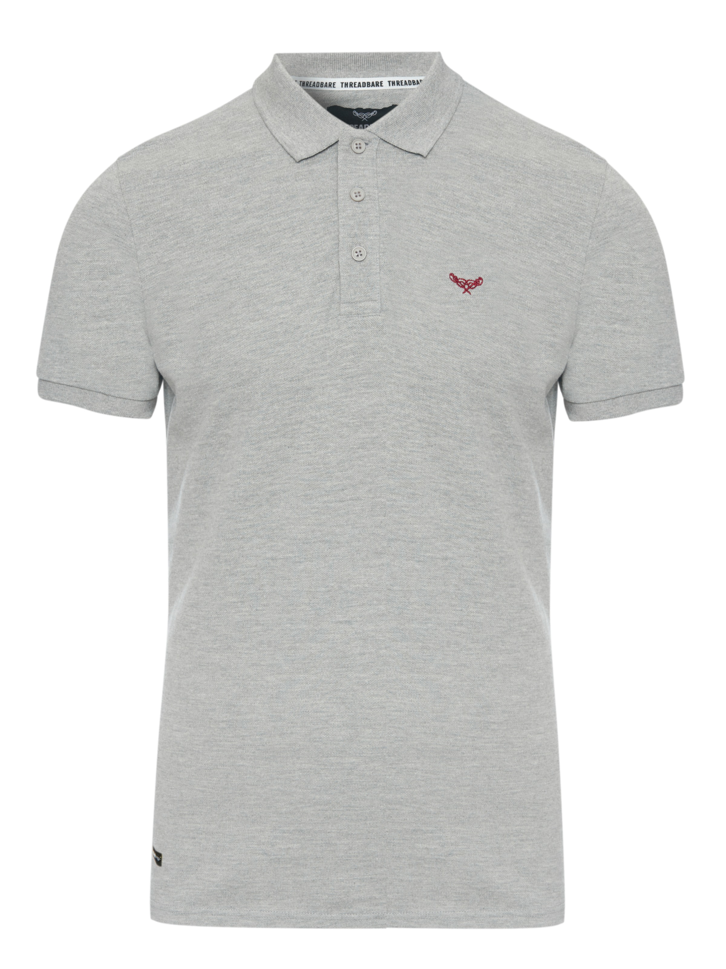 Threadbare Shirt in Grau: Vorderseite