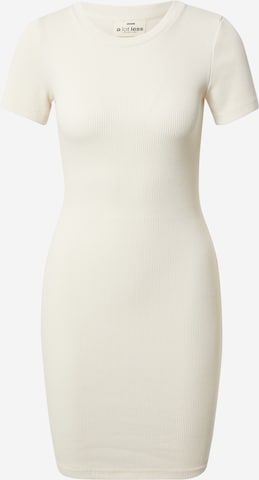 A LOT LESS Dress 'Flora' in White: front