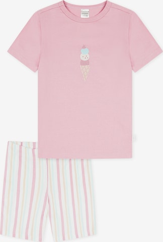 Pyjama 'Girls World' SCHIESSER en rose : devant