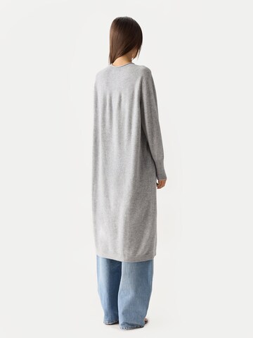 GOBI Cashmere Strickkleid 'Gobi Cashmere Side-Slit Maxi Dress'‌‌‌‌‌‌‌‌‌‌ in Grau