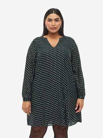 Zizzi Dress 'MKIA' in Green: front