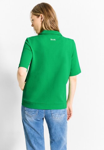 CECIL Zip-Up Hoodie in Green