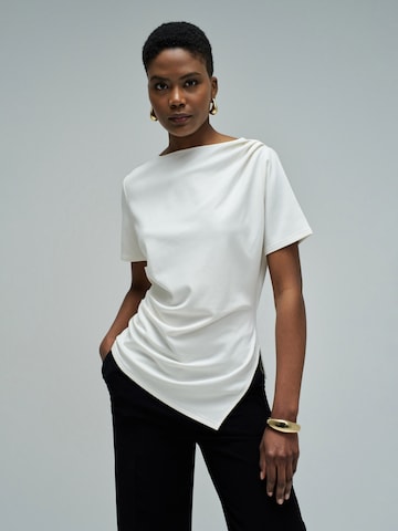 Salsa Jeans Shirt in Wit: voorkant