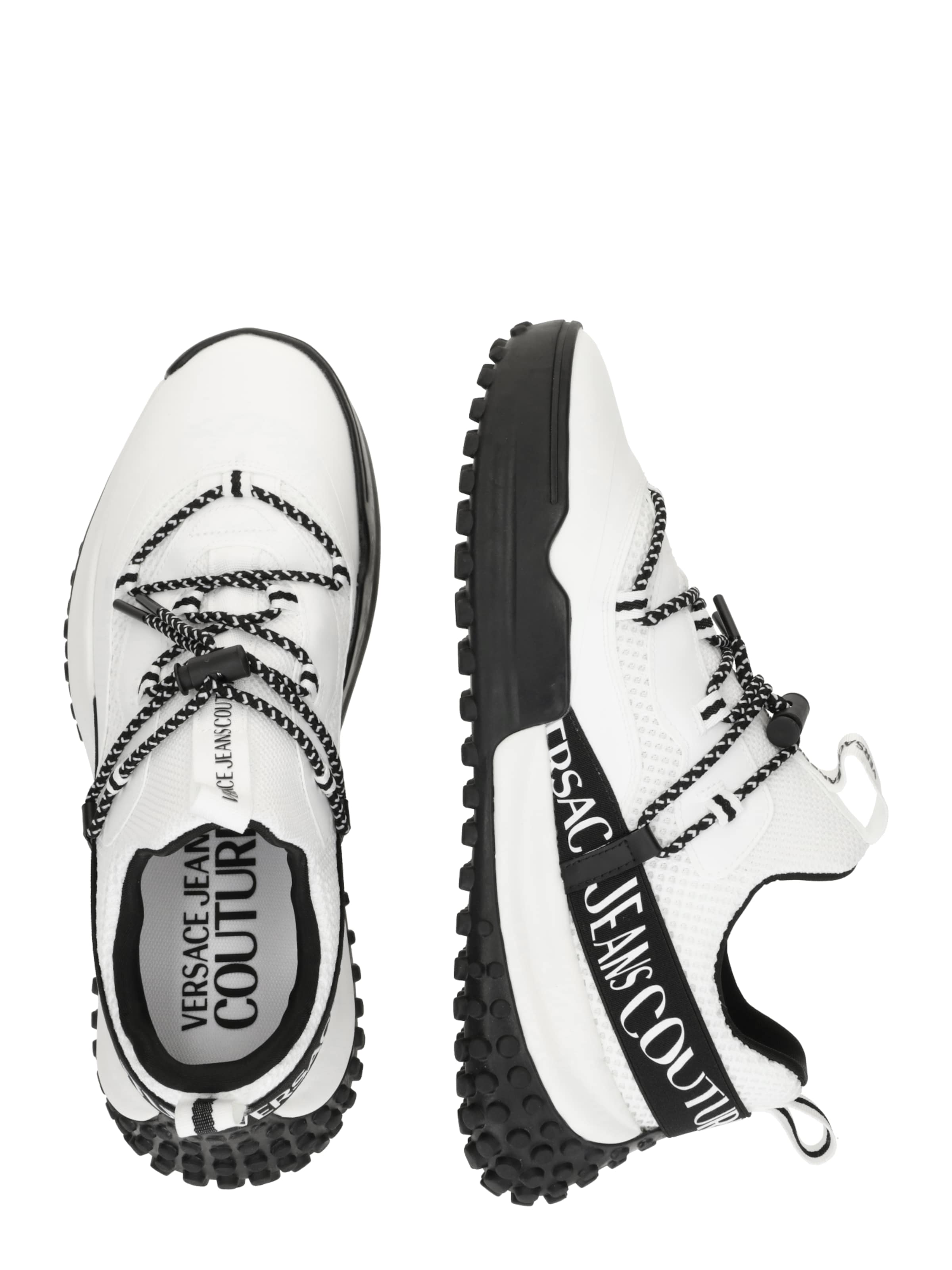 Versace Jeans Couture Низкие кроссовки 'HYBER' в Белый
