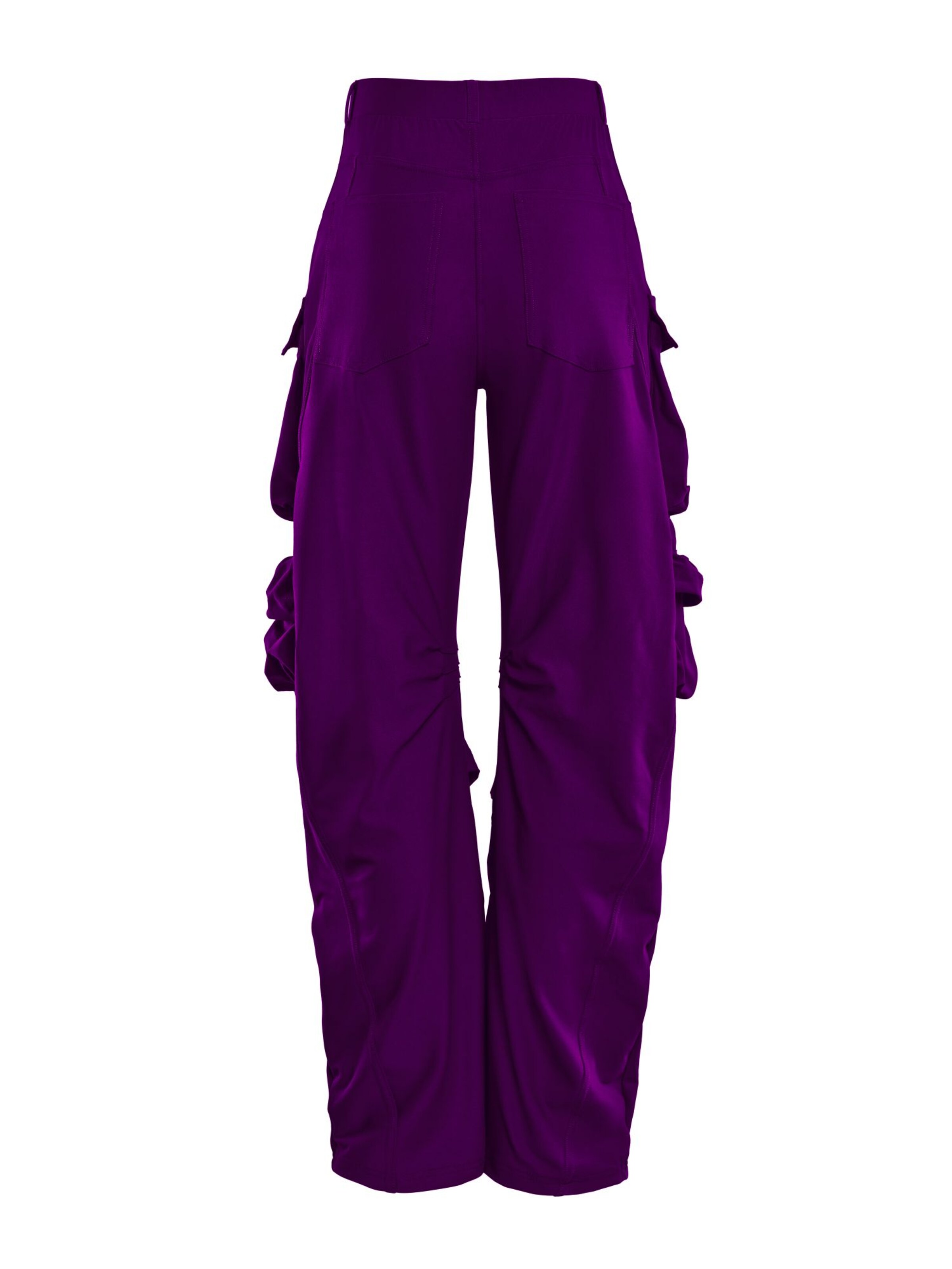 Winshape Loose fit Workout Pants 'CP101C' in Purple