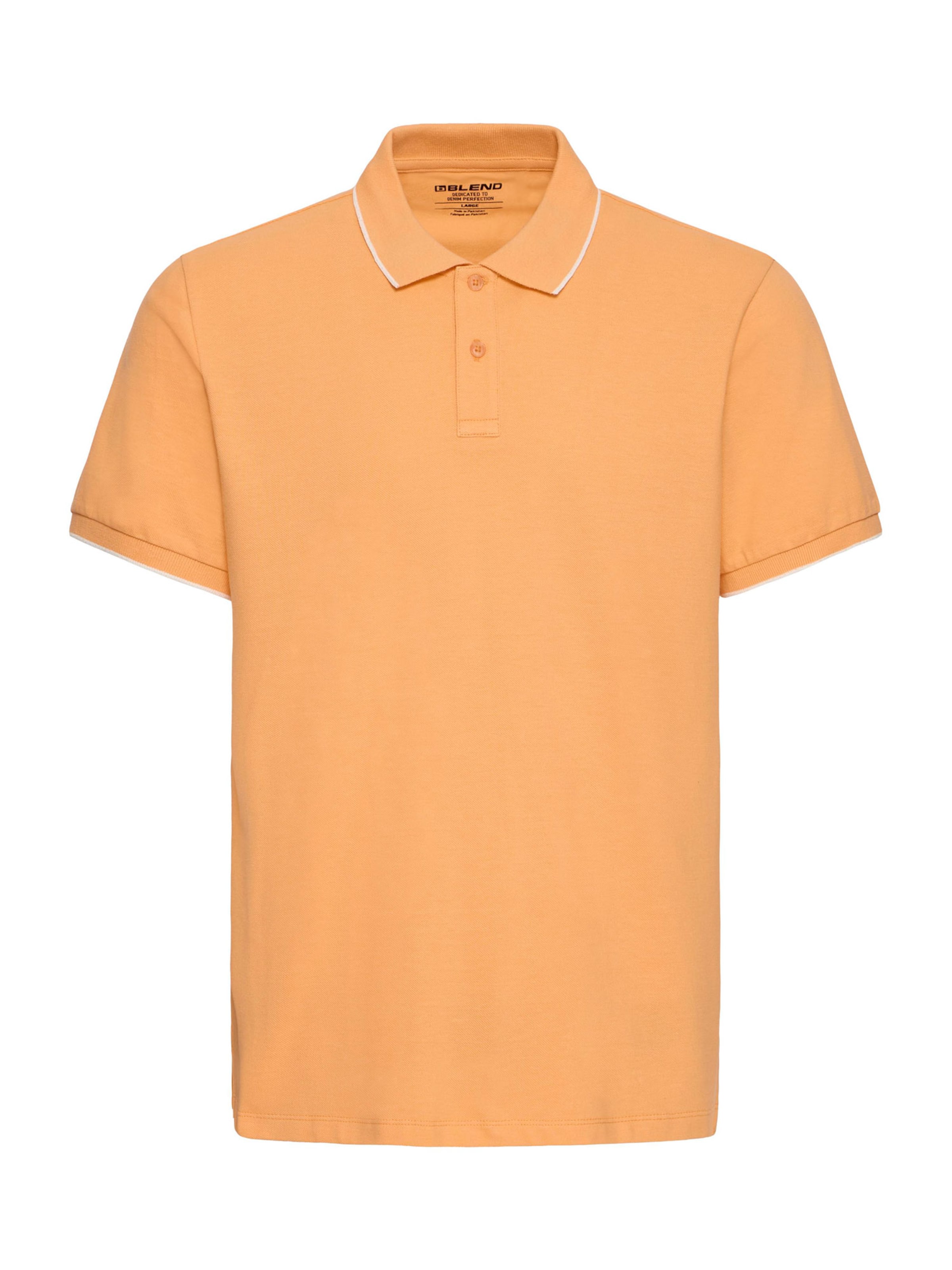 BLEND Poloshirt 'BHEdin' in Orange: Vorderseite