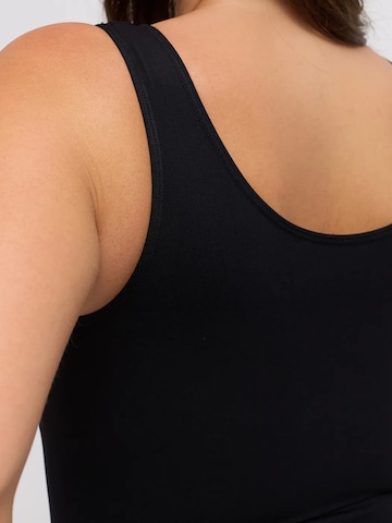 Body modellante 'Tank Sculpting Bodysuit with Slip' di cfab in nero