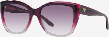 Emporio Armani Slnečné okuliare - fialová: predná strana