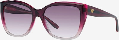 Ochelari de soare Emporio Armani pe mov zmeură / transparent, Vizualizare produs