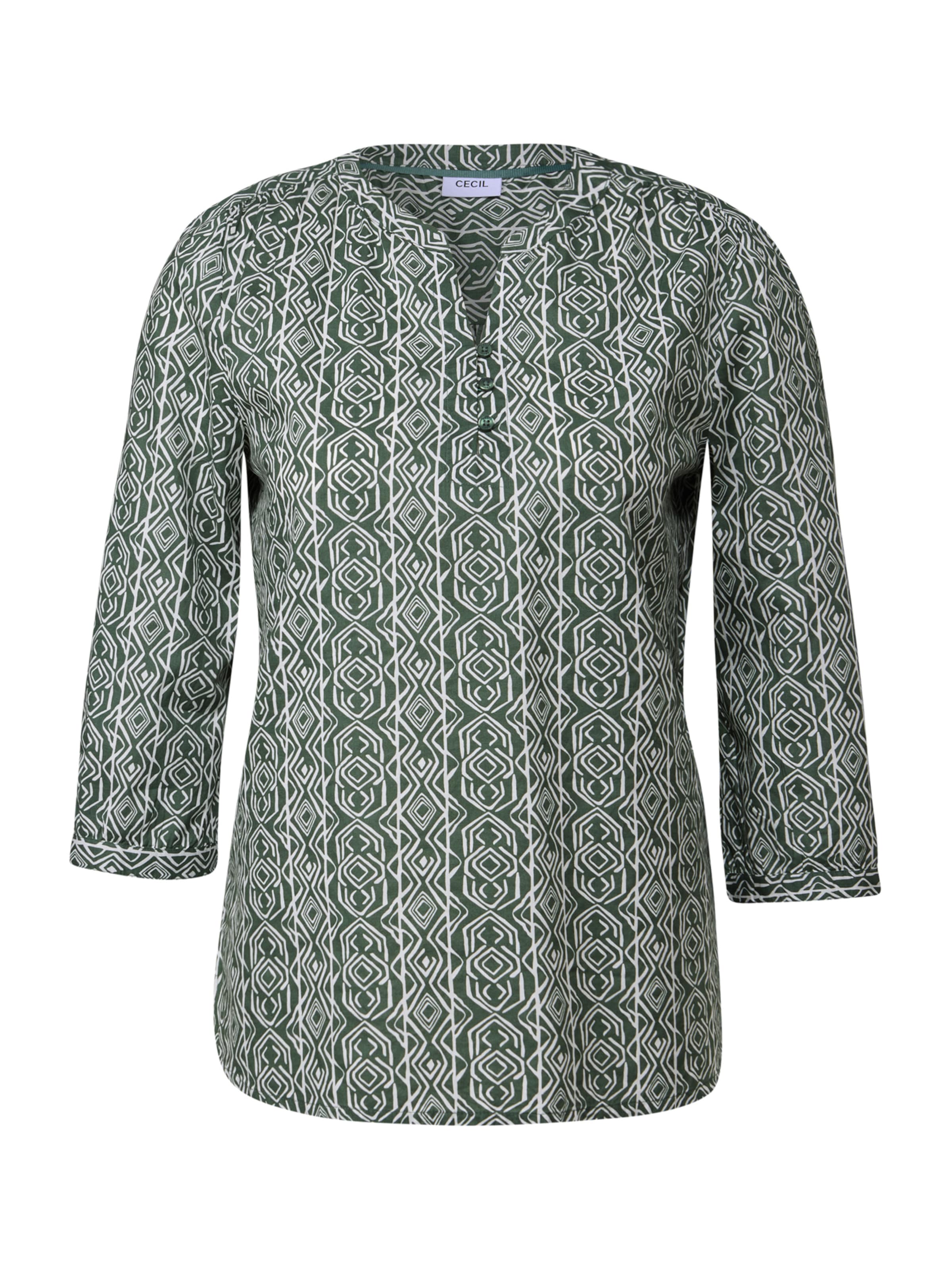 CECIL Bluse in Grün: Vorderseite