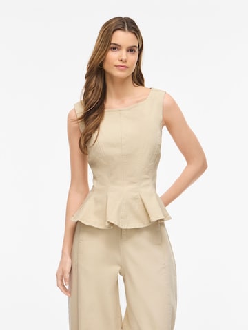 Camicia da donna 'VIChia' di VILA in beige: frontale