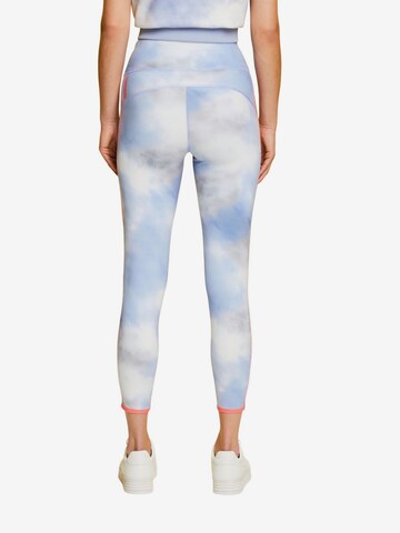 ESPRIT Skinny Sportbroek in Blauw