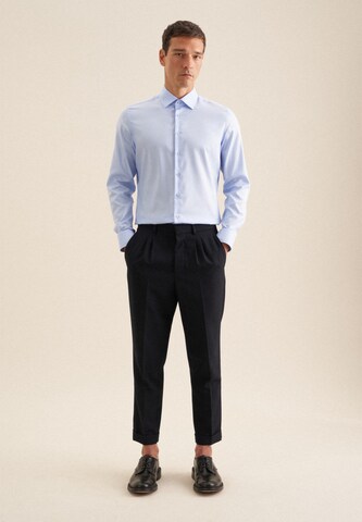 SEIDENSTICKER Slim fit Business shirt 'Smart Classic' in Blue