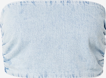 Gina Tricot Toppi värissä sininen: etupuoli