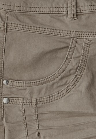 CECIL Slim fit Pants in Brown