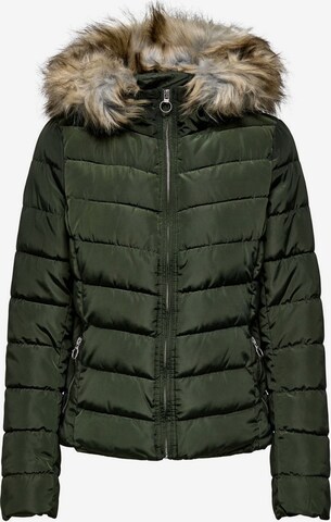 ONLY Winter Jacket in Green: front