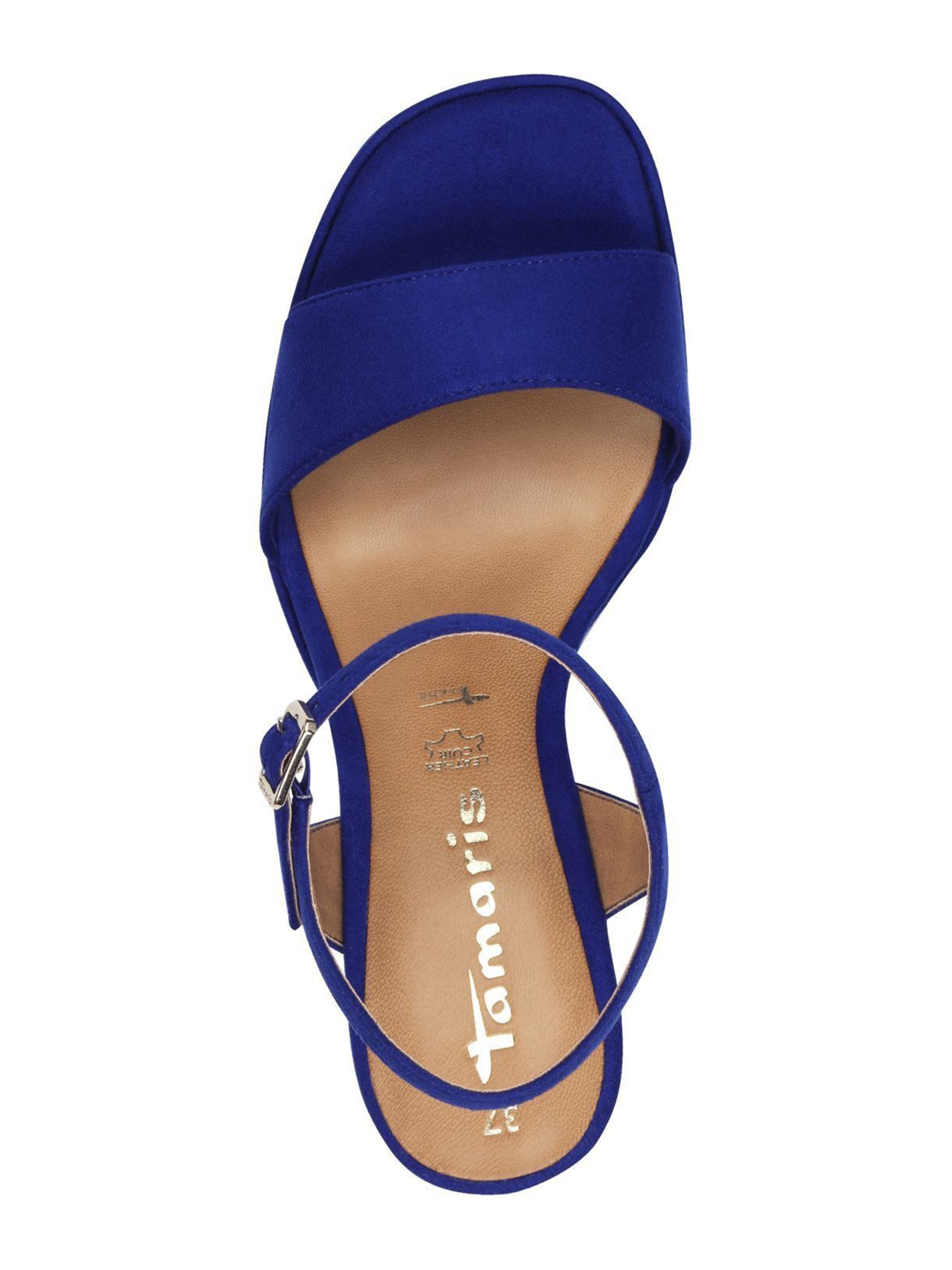 Tamaris Sandały z rzemykami w kolorze niebieski
