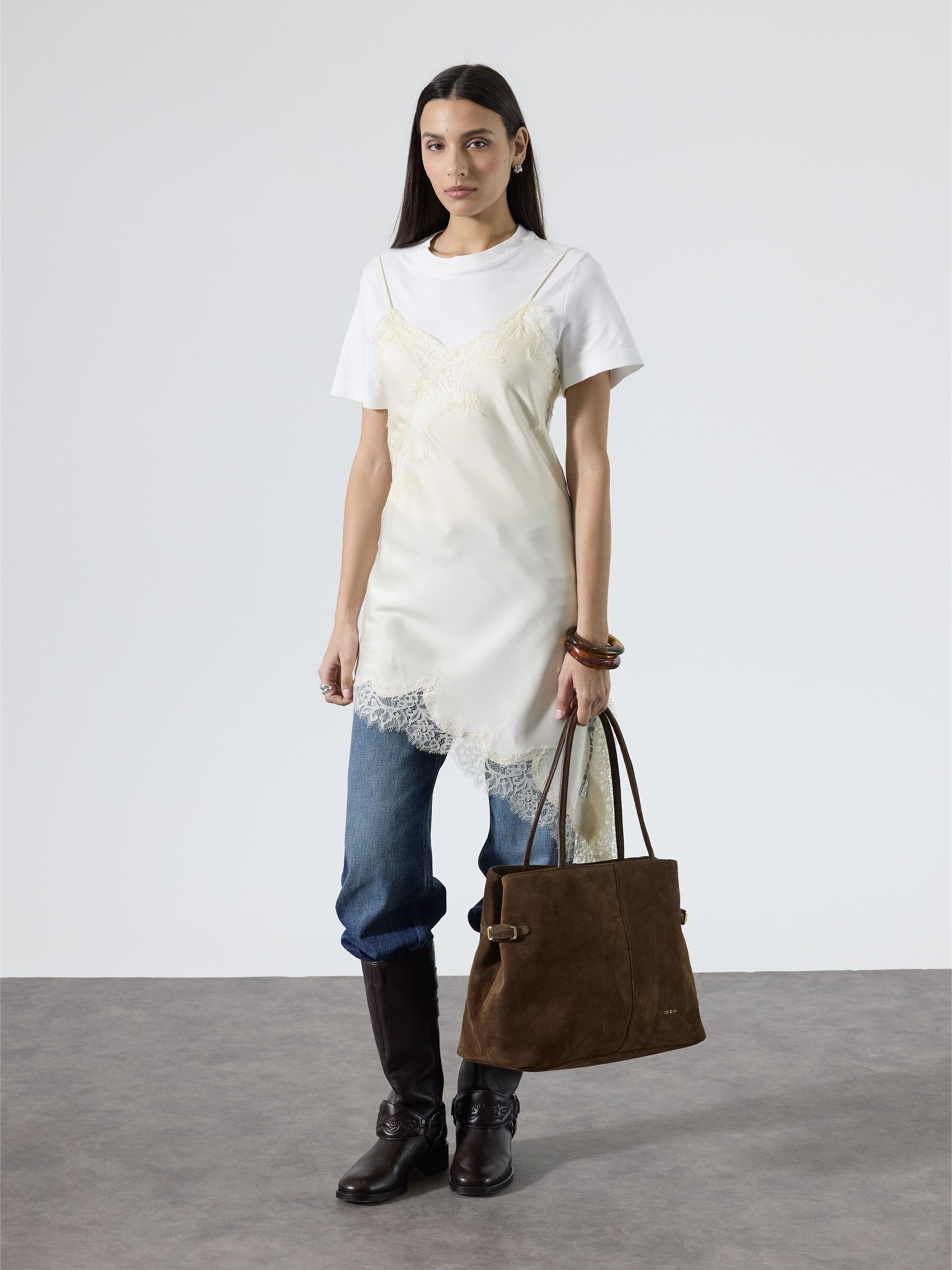 Nat&Nin Shopper 'Pablo' in Brown