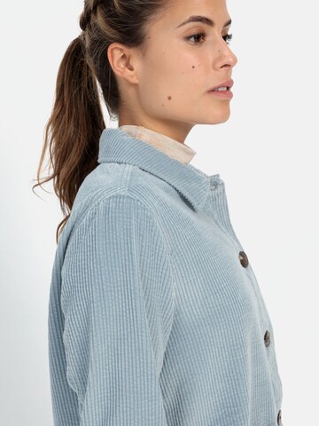 CAMEL ACTIVE Cordjacke aus reiner Baumwolle in Blau