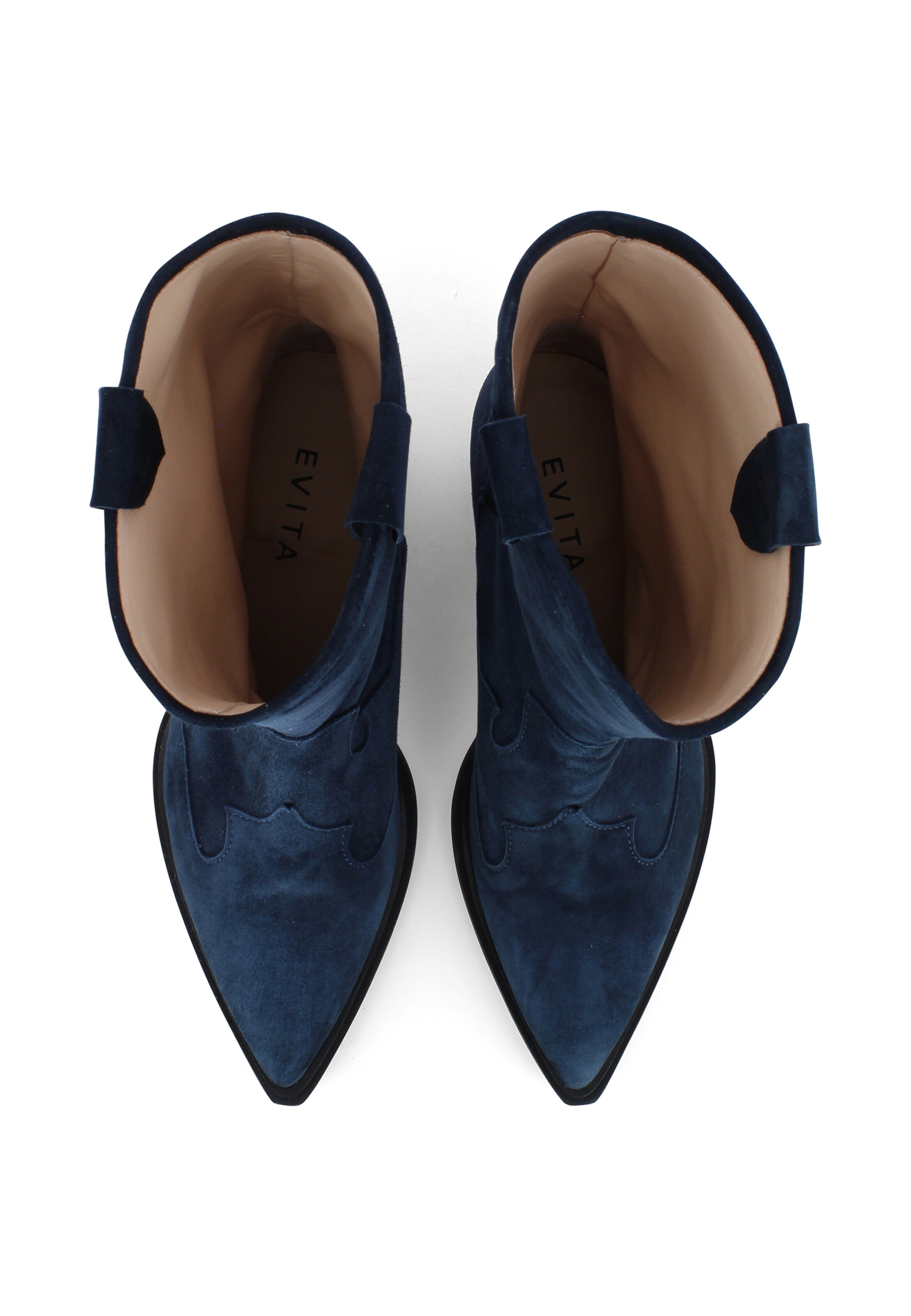 EVITA Cowboy Stiefel 'GINEVRA' in Blau