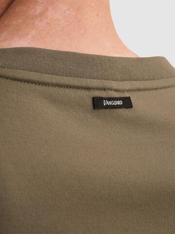 T-Shirt 'T-shirt in mercerized cotton with crewneck' VANGUARD en vert
