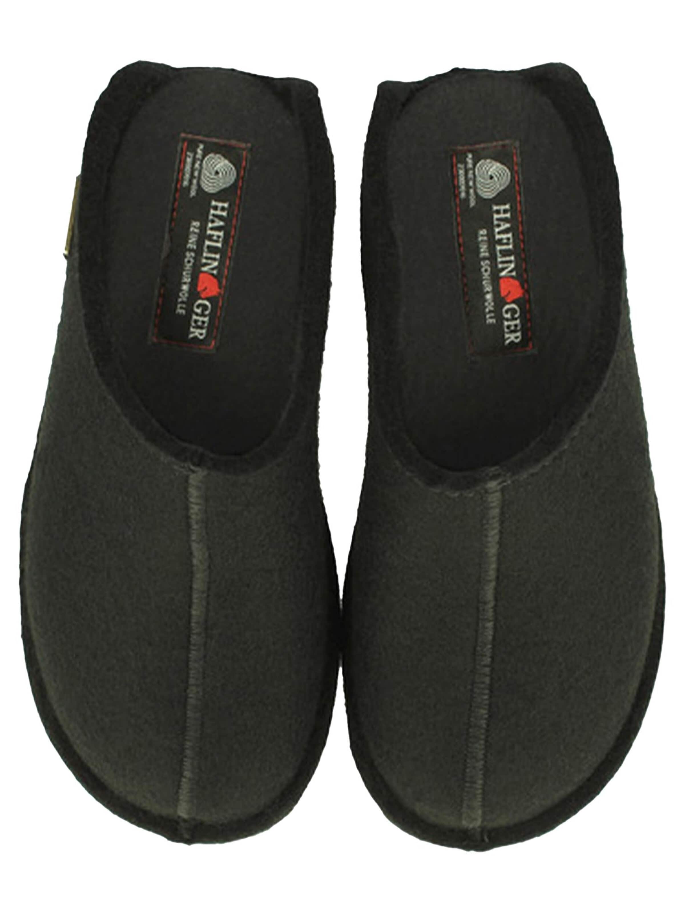 HAFLINGER Huisschoenen 'Flair Smily' in Zwart