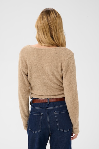 SAINT TROPEZ Sweater 'NadalieSZ' in Beige