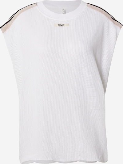 10Days Oversized paita 'western jogger tape' värissä valkoinen, Tuotenäkymä