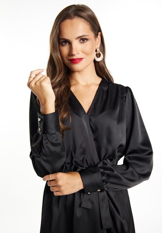 faina - Vestido de gala en negro