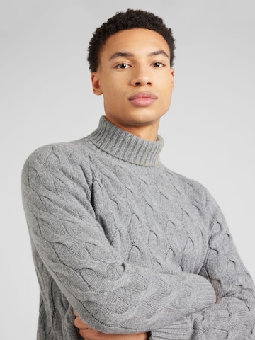 Oscar Jacobson Sweater 'Seth' in Grey