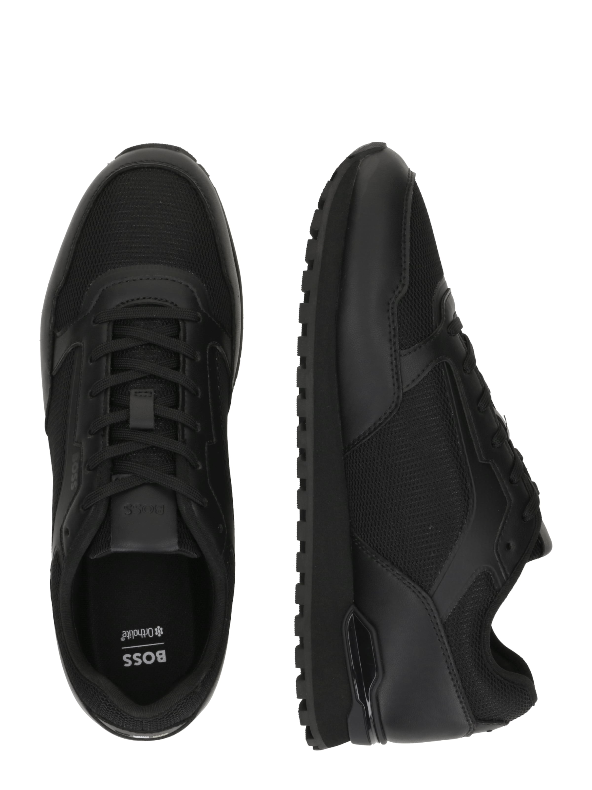 BOSS Ниски маратонки 'Parkour-L' в черно