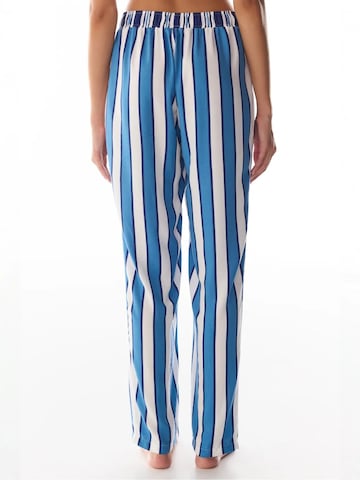 Pantaloncini da pigiama 'PENTI Vacation Gestreifte Pyjamahose' di Penti in blu