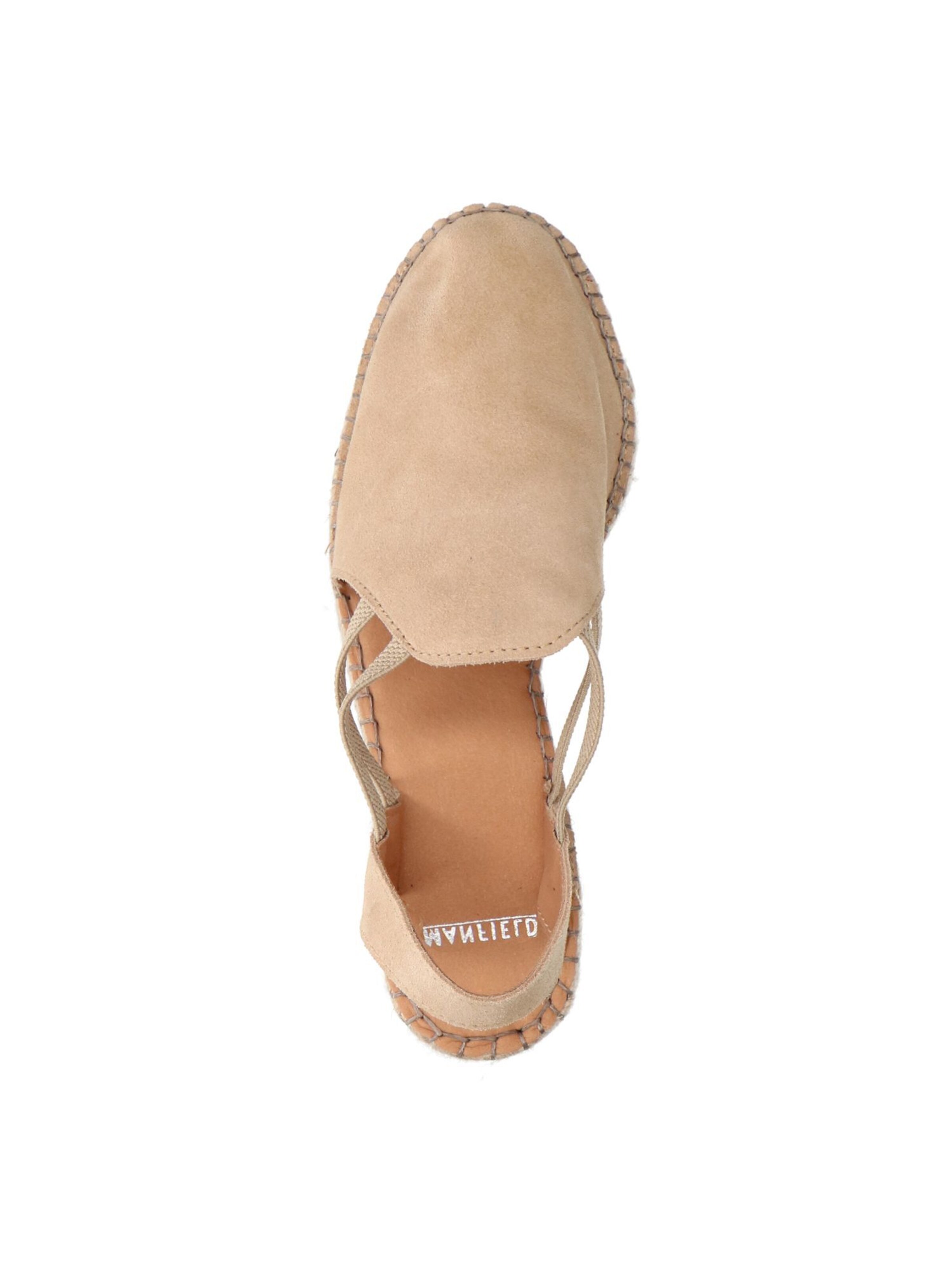 MANFIELD Espadrilles in Beige