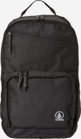 Volcom Backpack in Black: front