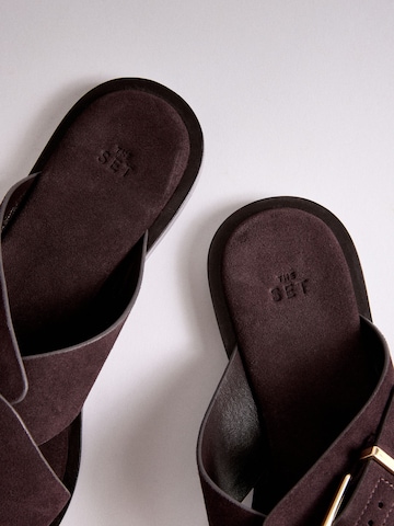 Zoccoletto di The Set in marrone