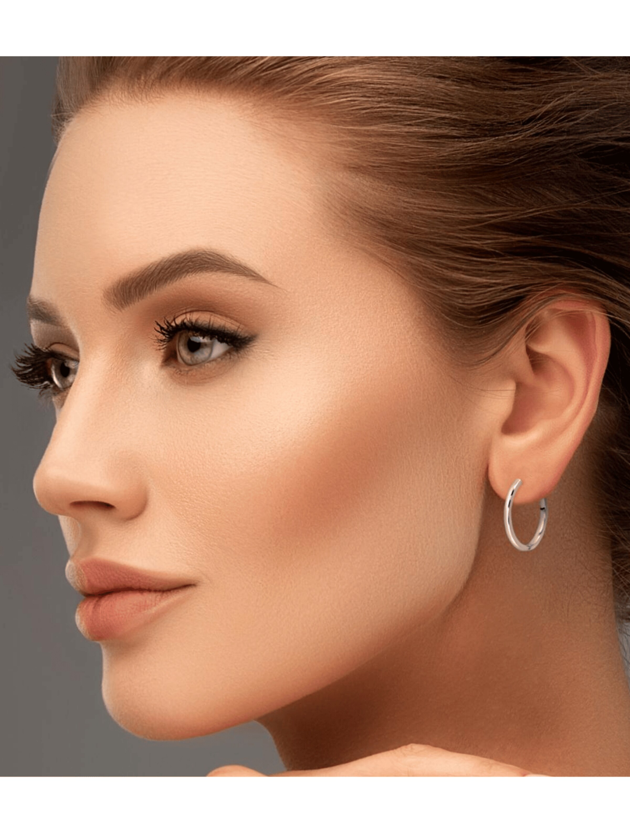 ARS-ARGENTI Earrings 'NAUGHTY HOOPS' in Silver