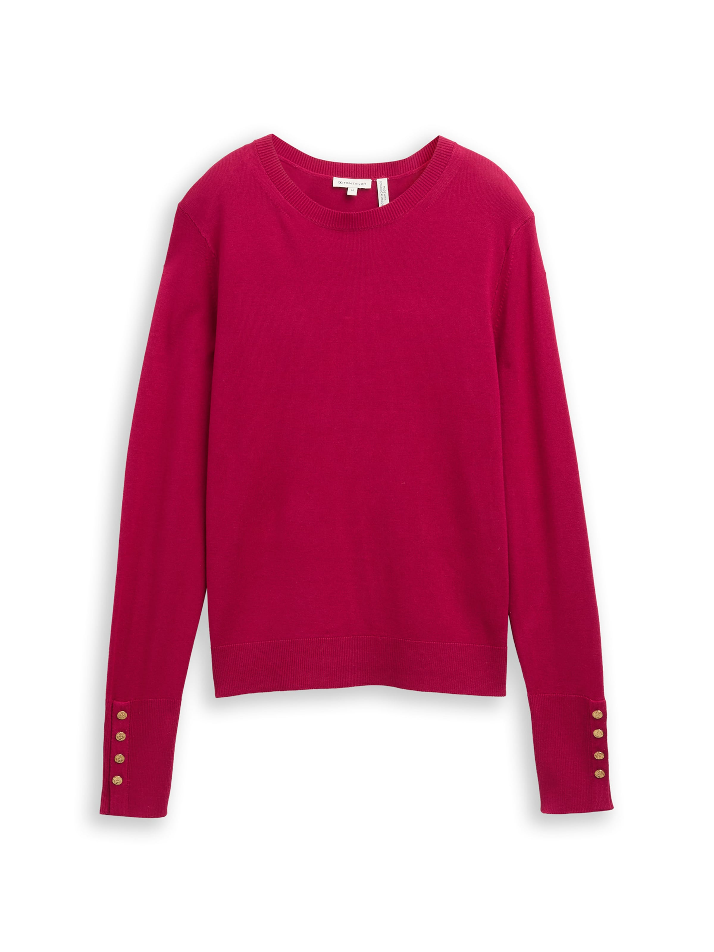 TOM TAILOR Pulóver - rózsaszín: elől