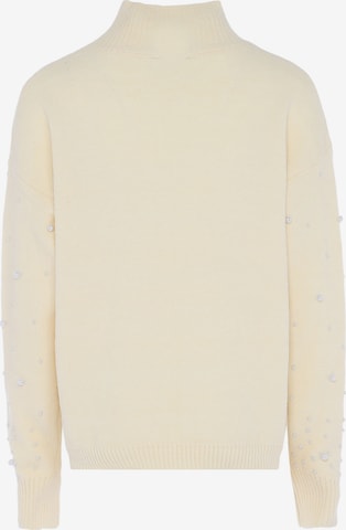 Pull-over faina en blanc