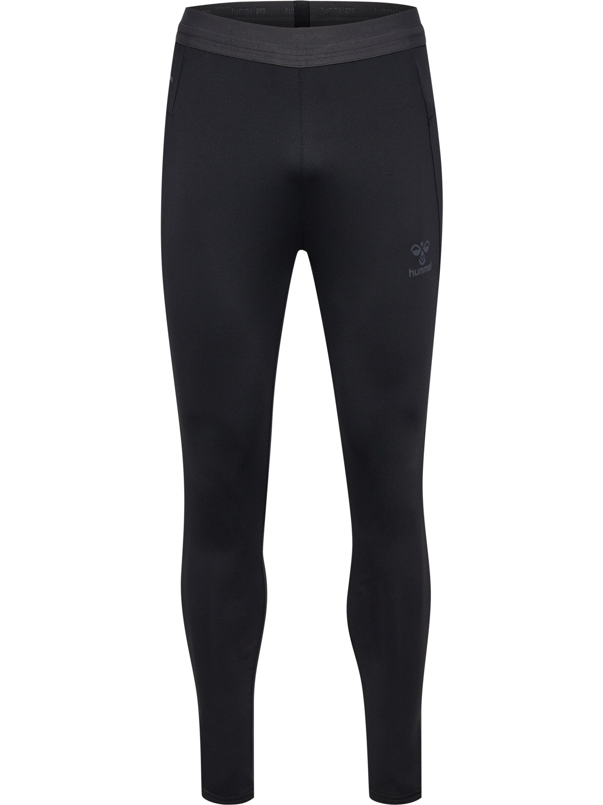 Hummel Skinny Sportbroek 'Pro' in Zwart: voorkant