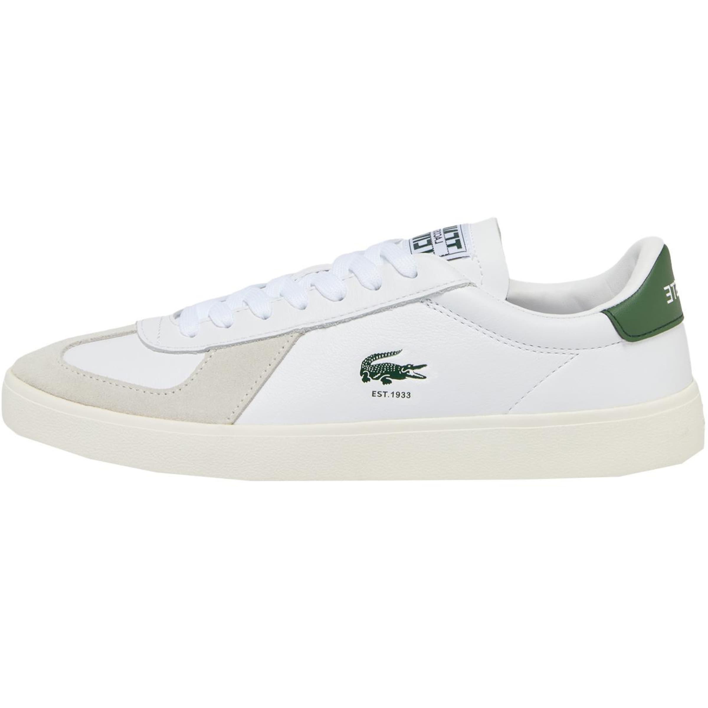 Baskets basses 'Baseshot Pro' LACOSTE en blanc : devant
