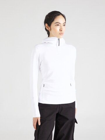 J.Lindeberg Athletic Sweatshirt 'Aerial' in White: front