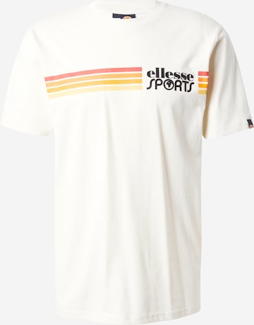 Tricou 'Sorranta' de la ELLESSE pe alb: față