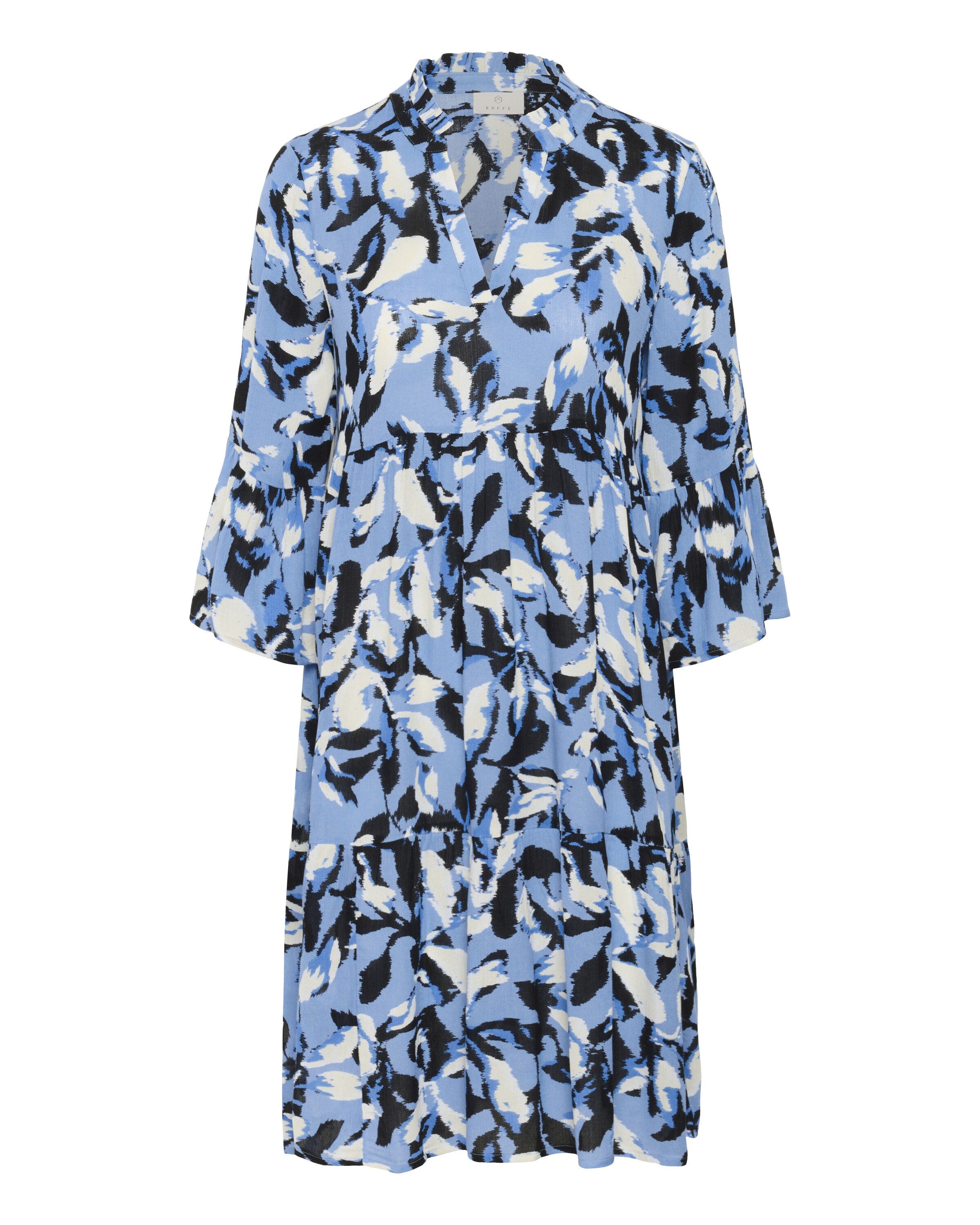 Kaffe Kjole &#x27;Edita&#x27; i blå: forside