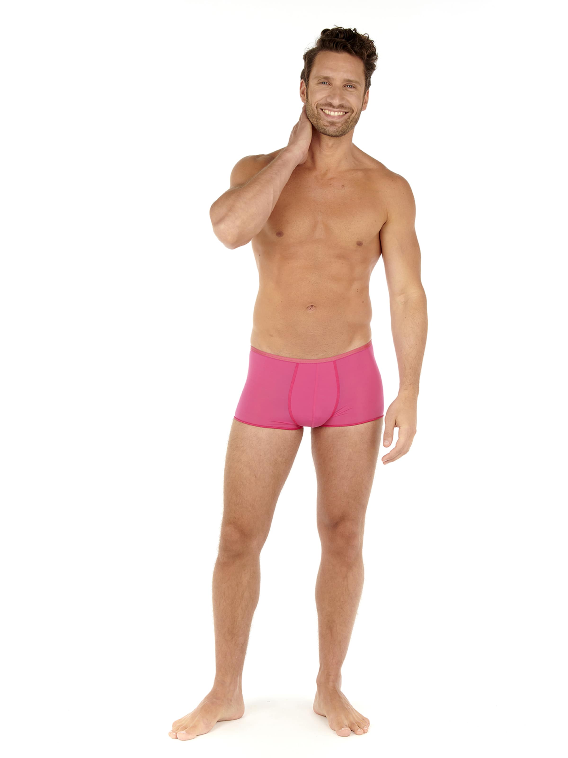 HOM Boxershorts 'Plumes' in Pink
