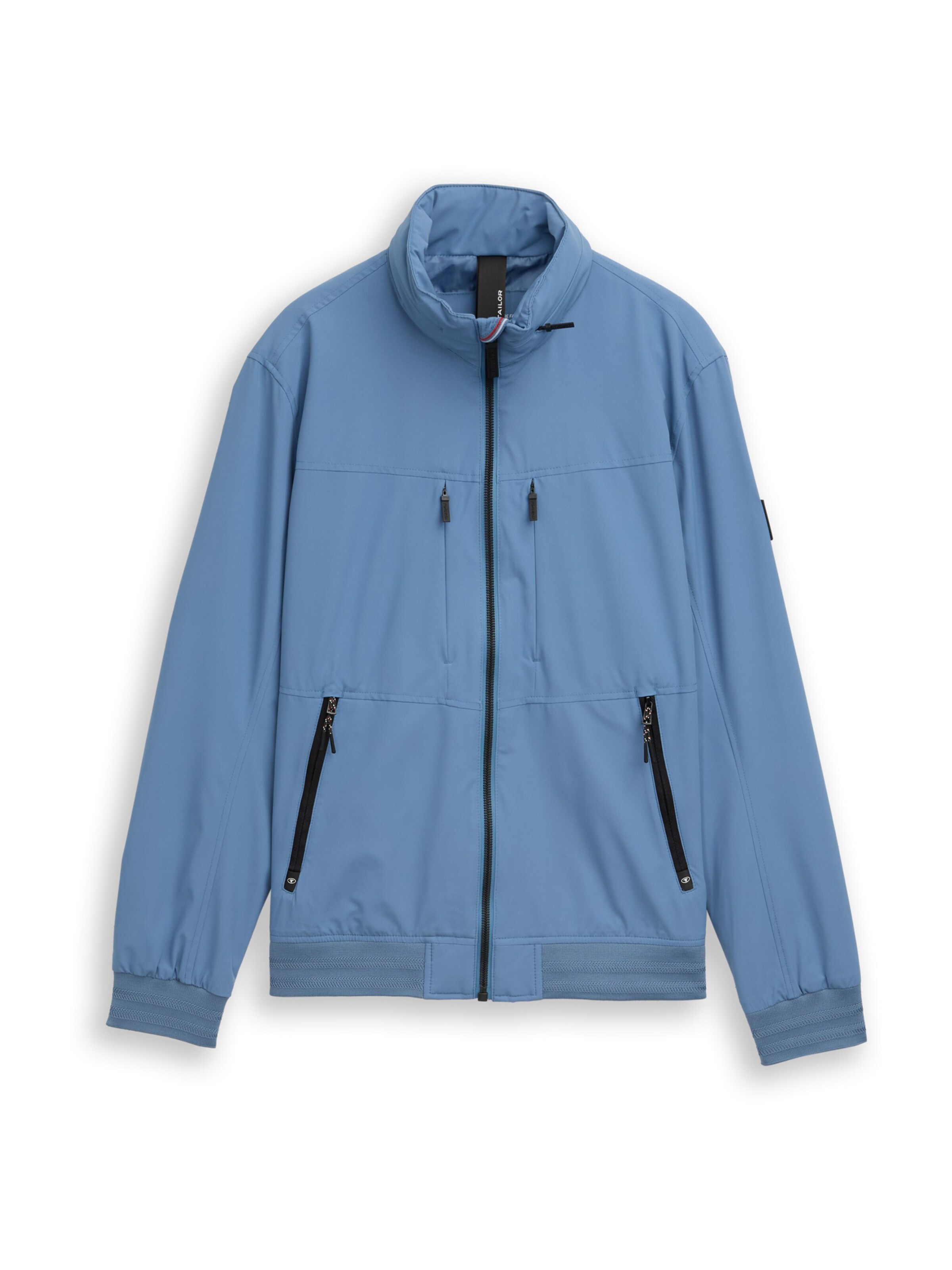 zils TOM TAILOR Starpsezonu jaka: no priekšpuses