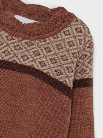 NAME IT Sweater 'Whoopi' in Brown