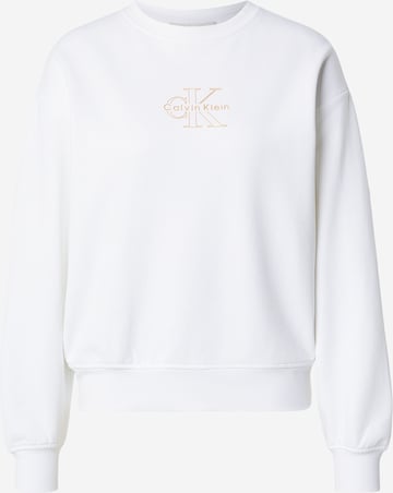 Calvin Klein Jeans Tréning póló - fehér: elől
