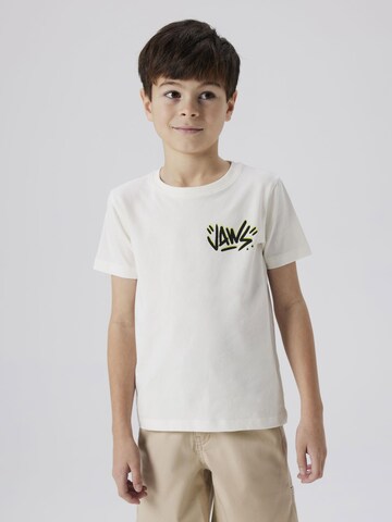 T-Shirt 'JAWS' NAME IT en blanc : devant